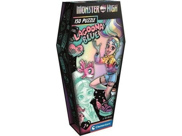Clementoni Puslespil Monster High Coffin Pack Lagoo, 150 brikker