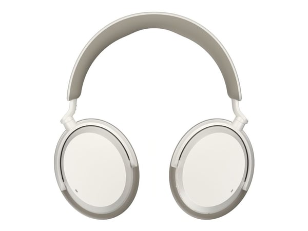 Sennheiser ACCENTUM Wireless - Hodetelefoner med mikrofon - full størrelse - Bluetooth - trådløs - aktiv støydemping - hvit