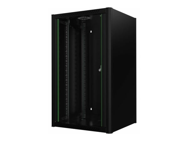 Lanview by Logon - Rack skap - 60 x 56 - veggmonterbar - svart, RAL 9005 - 20U - 19"