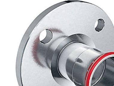 Mapress FZ fläns 76,1 mm - Geberit Mapress el-förzinkad fläns PN10/16 m/pres muff d76,1 mm