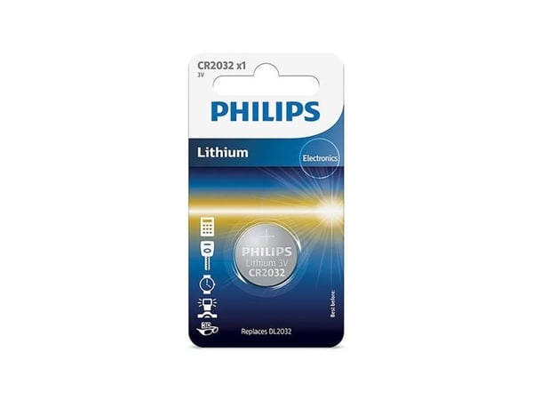 Philips CR2032 Knapcelle batteri 3V