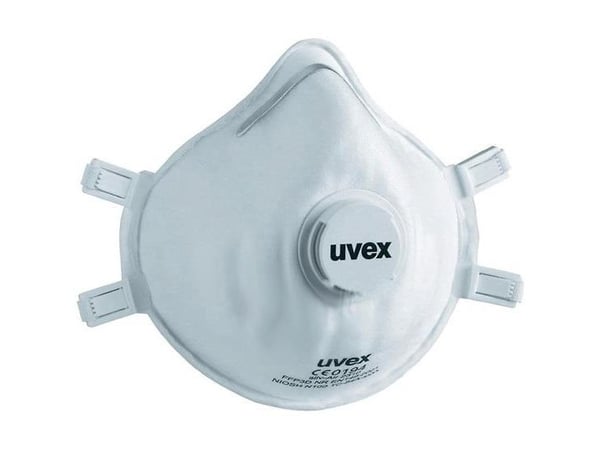 Uvex Respiratorius Uvex Silv-Air Classic 2310 FFP3, ventil, hvit, 3 stk. i detaljpakke