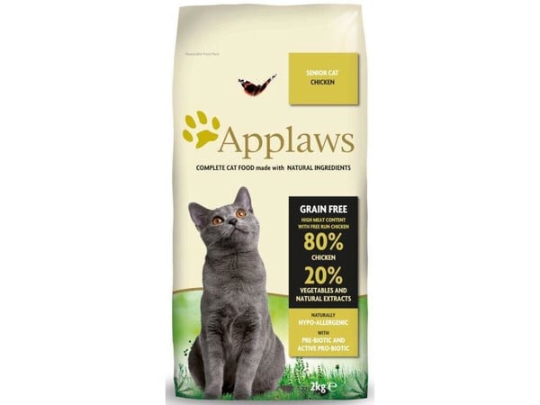 Applaws Senior med kyckling torrfoder för katt 7,5 kg