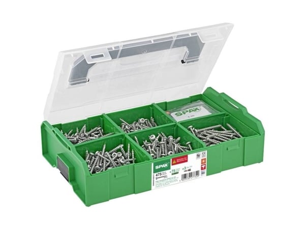 SPAX 5000009160219 Kombinationsskruv sortiment 1 Set