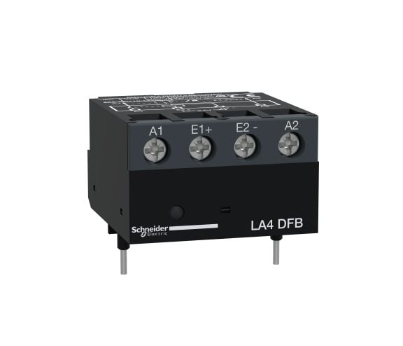 Schneider-vahvistimen releen liitäntämoduuli 24 V DC /250 V AC (LA4DFB)