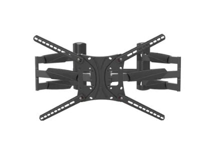 Barkan Mounting Systems BM466XP, 2,29 m (90"), 75 x 75 mm, 600 x 400 mm, -5 - 15°, 5°, Sort