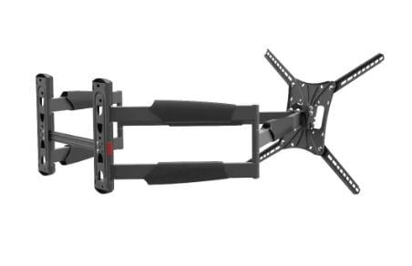 Barkan Mounting Systems BM466XP, 2,29 m (90"), 75 x 75 mm, 600 x 400 mm, -5 - 15°, 5°, Sort