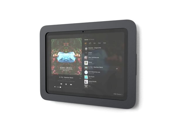 Heckler Wall Mount MX - Monteringssett (veggmontering) - lav profil - for nettbrett - stål - gråsvart - for Apple 10.9-inch iPad Wi-Fi (10. generas...