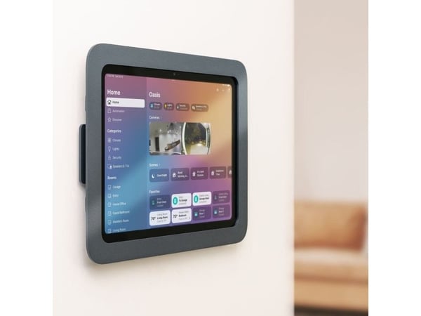 Heckler Wall Mount MX - Monteringssett (veggmontering) - lav profil - for nettbrett - stål - gråsvart - for Apple 10.9-inch iPad Wi-Fi (10. generas...
