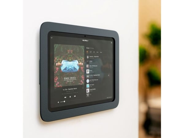 Heckler Wall Mount MX - Monteringssett (veggmontering) - lav profil - for nettbrett - stål - gråsvart - for Apple 10.9-inch iPad Wi-Fi (10. generas...