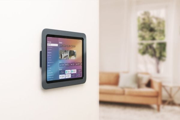 Heckler Wall Mount MX - Monteringssett (veggmontering) - lav profil - for nettbrett - stål - gråsvart - for Apple 10.9-inch iPad Wi-Fi (10. generas...