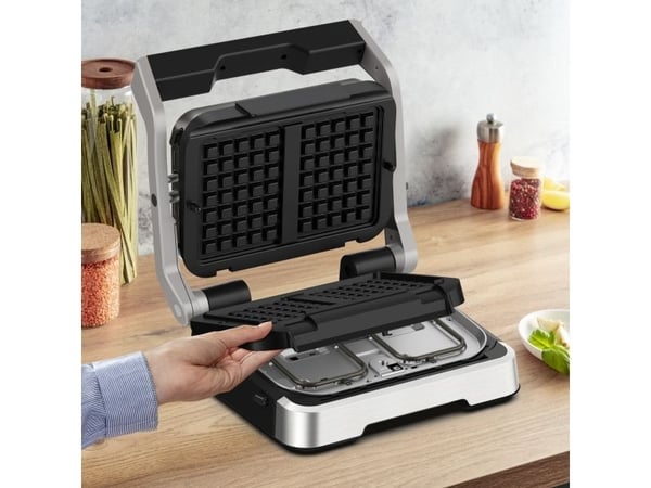 Tefal XA730810 - Vaffelplatesett - for grill - svart
