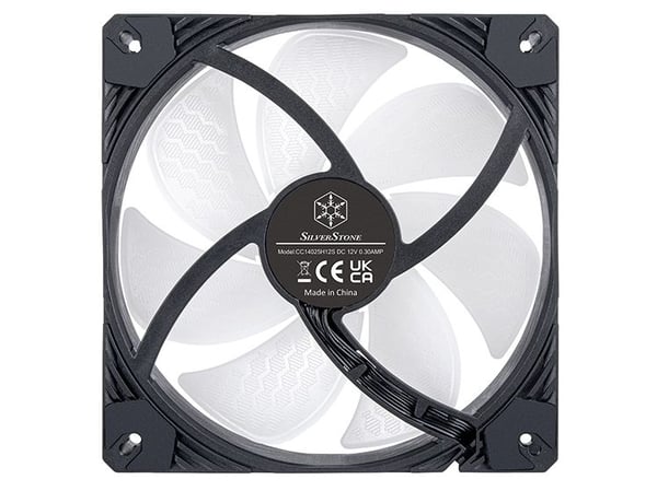 SilverStone Shark Force Lüfter, ARGB - 140 mm, musta