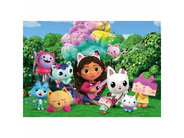 Clementoni Supercolor Gabbys Dollhouse, 24 stykker, Tegneserier, 3 år