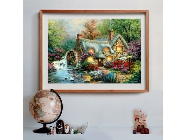 Clementoni High Quality Collection Country Retreat, 1500 stk, Kunst, 18 År