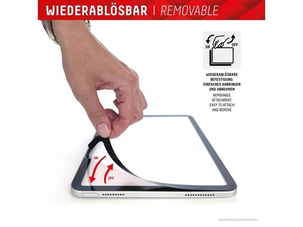 Displex TABLET PAPERSENSE für iPad Pro 11'' (1./2./3./4. Gen.)/Air (4./5. Gen.) - wiederablösbare Schreibfolie und Zeichenfolie mit Paper Feeling (...