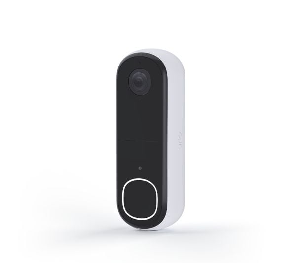 Arlo Video Doorbell HD (2nd Generation) - Smart dørklokke - med kamera - trådløs - Wi-Fi - 2.4 Ghz