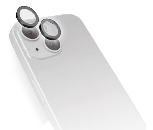 SBS TESINCAMGLIP15P, Linsebeskytter, Svart, Glass, Silikon, Apple, iPhone 15 Pro/15 Pro Max, 15 g