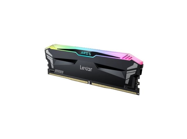 Lexar ARES RGB - DDR5 - sett - 32 GB: 2 x 16 GB - DIMM 288-pin - 6800 MT/s / PC5-54400 - CL34 - 1.4 V - on-die ECC