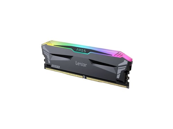 Lexar ARES RGB - DDR5 - sett - 32 GB: 2 x 16 GB - DIMM 288-pin - 6800 MT/s / PC5-54400 - CL34 - 1.4 V - on-die ECC