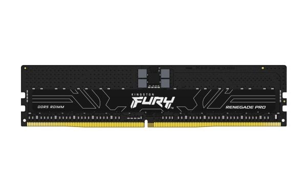 Kingston FURY Renegade Pro - DDR5 - modul - 32 GB - DIMM 288-pin - 6400 MHz / PC5-51200 - CL32 - 1.4 V - registrert - ECC - svart
