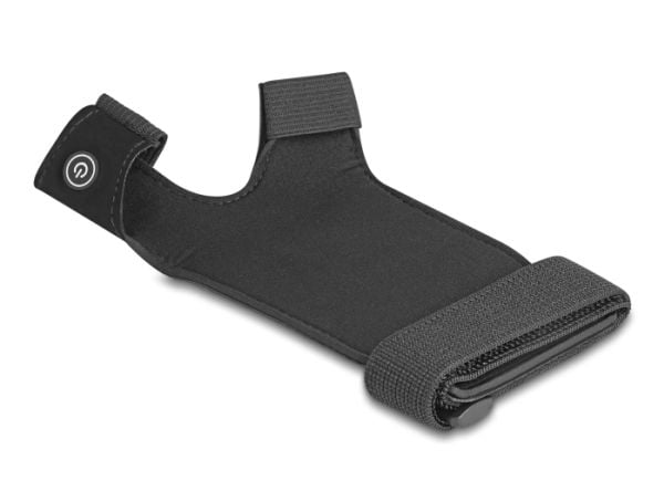 DeLOCK 90609, Käsihihna, Musta, Neopreeni, Nylon, Polymeeri, Polyuretaani (PU), DeLOCK, 100 mm, 175 mm