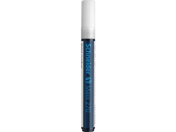 Schneider Maxx 270 - Markør - hvit - alkoholbasert blekk - 1-3 mm