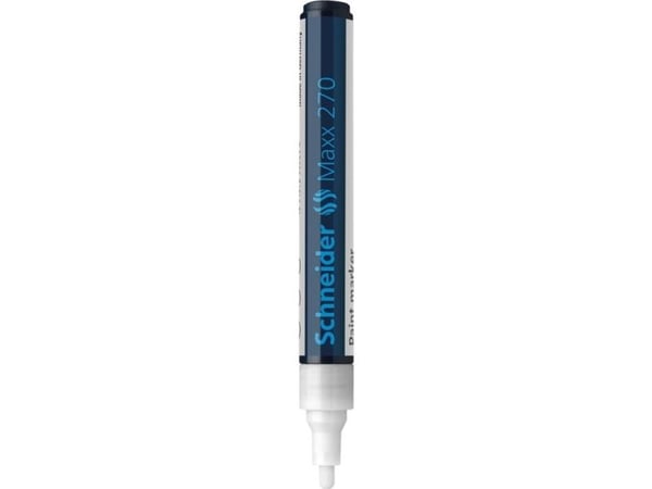 Schneider Maxx 270 - Markør - hvit - alkoholbasert blekk - 1-3 mm