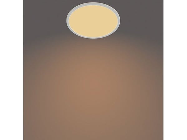 Philips Superslim CL550 - Vegg/taklampe - LED - 36 W - varmt hvitt lys - 2700 K - hvit