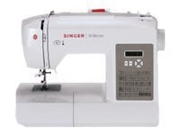Singer Brilliance 6160 - Symaskin - 60 stygn - 4 enstegsknapphål - LCD bildskärm