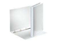 Esselte ESSENTIALS - Ringperm for presentasjoner - bokryggbredde: 30 mm - for A4 (210 x 297 mm) - kapasitet: 100 ark - hvit