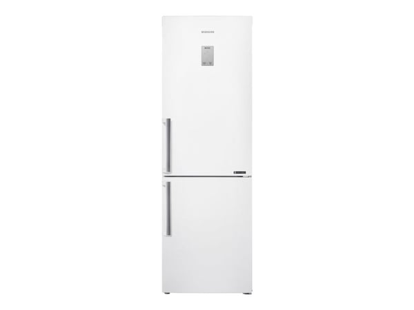 Samsung RB33J3515WW - Kjøleskap/fryser - bunnfryser - bredde: 59.5 cm - dybde: 73.5 cm - høyde: 185 cm - 339 liter - Klasse E - snøhvitt
