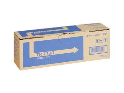 Kyocera TK 1130 - Svart - original - tonerpatron - for Kyocera FS-1030, FS-1130; ECOSYS M2030, M2030dn PN/KL3, M2530