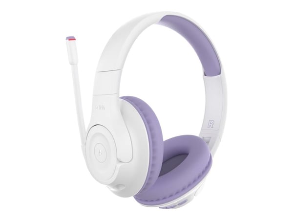 Belkin SoundForm Inspire - Hodesett - full størrelse - Bluetooth - trådløs, kablet - 3,5 mm jakk - lavandel