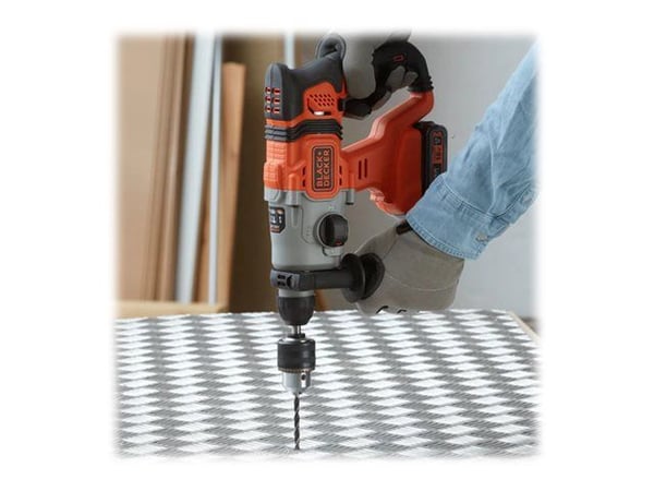 Black &amp; Decker -porakone BCD900B-XJ; 1,2 J; SDS-plus; 18 V (ilman akkua ja laturia) - SOLO