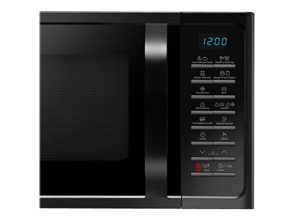 Samsung MC28H5015AK - Mikrobølgeovn med konveksjon og grill - 28 liter - 900 W
