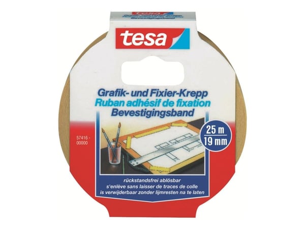 TESA 57421-00, 1,9 cm, 33 m, Sininen, Punainen