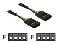 Delock USB Pinheader - USB-kabel - 4-pins USB 2.0-header (hunn) til 4-pins USB 2.0-header (hunn) - 40 cm