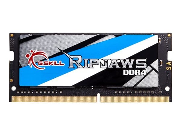G.Skill Ripjaws - DDR4 - modul - 8 GB - SO DIMM 260-pin - 2400 MHz / PC4-19200 - CL16 - 1.2 V - ikke-bufret - ikke-ECC