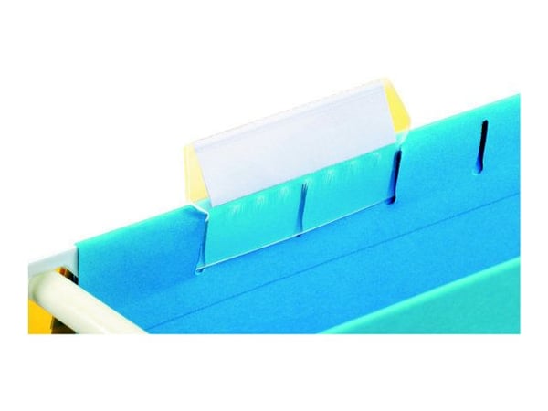 Gångjärnsmapp Esselte klar 50x15 mm med inlägg - (25 st.)
