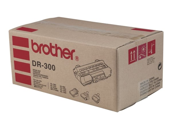 Brother DR300 - Svart - original - trommelsett - for Brother HL-1040, HL-1050, HL-1050DX, HL-1060, HL-1070, HL-820, MFC-P2000, MFC-P2000DX