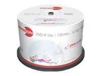 Primeon photo-on-disc ultragloss - 50 x DVD-R - 4.7 GB (120 min) 16x (DVD) - fotoskrivbar overflate - spindel