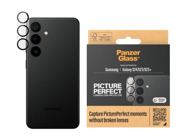 PanzerGlass™ | PicturePerfect - Objektiv beskyttelse for mobiltelefon | Galaxy S24/S23/S23+