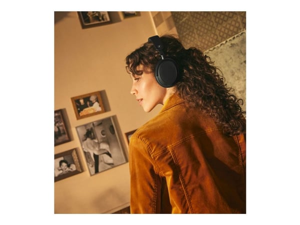 Sennheiser ACCENTUM Plus - Hodetelefoner med mikrofon - full størrelse - Bluetooth - trådløs - aktiv støydemping - svart
