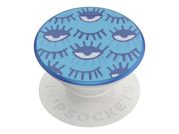 PopSockets PopGrip - Fingergrep/stativ for mobiltelefon - animeres når den vippes - Lenticular Wink