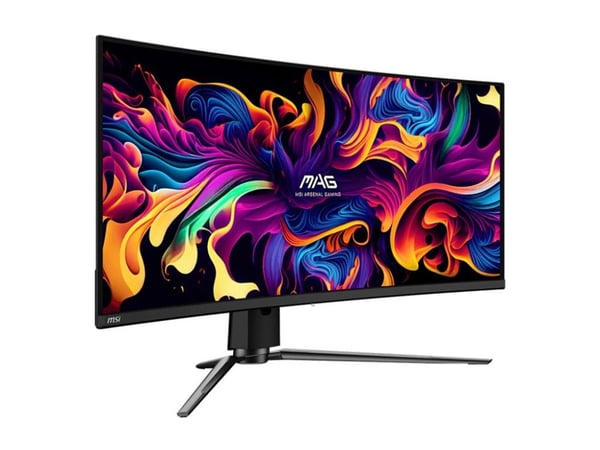 MSI MAG 341CQP QD-OLED - OLED-skjerm - gaming - kurvet - 34.2" (34.18" synlig) - 3440 x 1440 UWQHD @ 175 Hz - 1000 cd/m² - 1500000:1 - 0.03 ms - 2x...