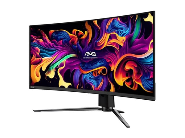MSI MAG 341CQP QD-OLED - OLED-skjerm - gaming - kurvet - 34.2" (34.18" synlig) - 3440 x 1440 UWQHD @ 175 Hz - 1000 cd/m² - 1500000:1 - 0.03 ms - 2x...