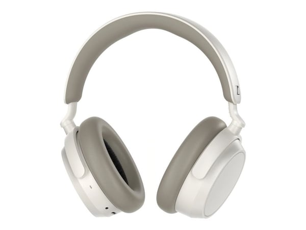Sennheiser ACCENTUM Plus - Hodetelefoner med mikrofon - full størrelse - Bluetooth - trådløs - aktiv støydemping - hvit