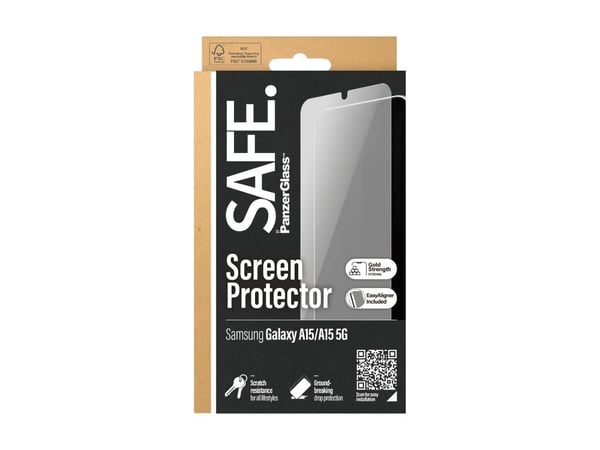 PanzerGlass SAFE. by ® Screen Protector by Samsung Galaxy A15 | A15 5G | Ultra-Wide Fit w. EasyAligner, Samsung, Samsung - Galaxy new A14, Samsung ...