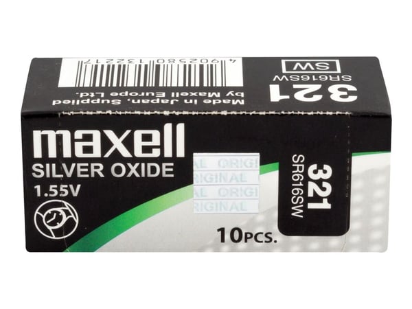Maxell SR 616SW - Batteri 1 x SR616SW - Zn/Ag2O